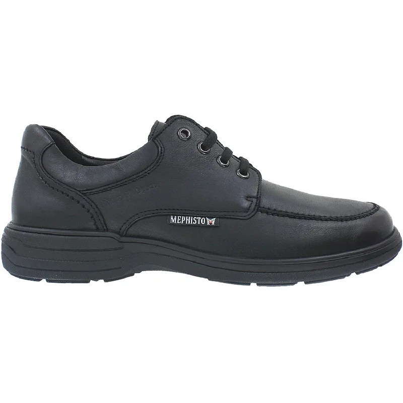 Casual Shoes for Casual Vibes-Men's Mephisto Douk Black Leather