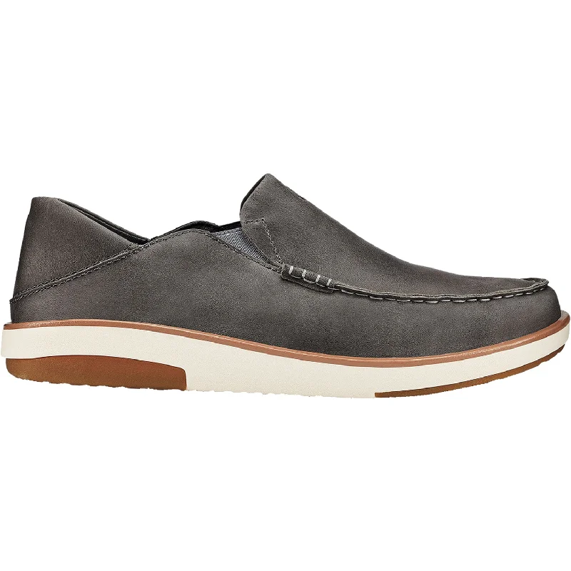 Casual Shoes Sleek Look-Men's OluKai Kalia Ash Leather