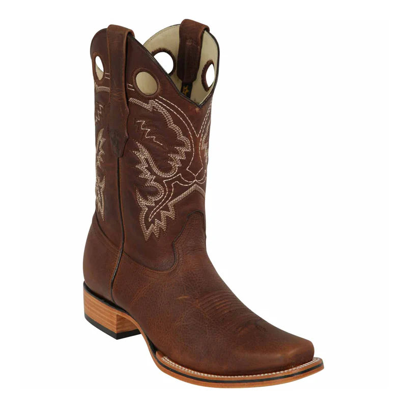 cowboy boots for men-Los Altos 8129940 Men's Walnut Genuine Rodeo Boots