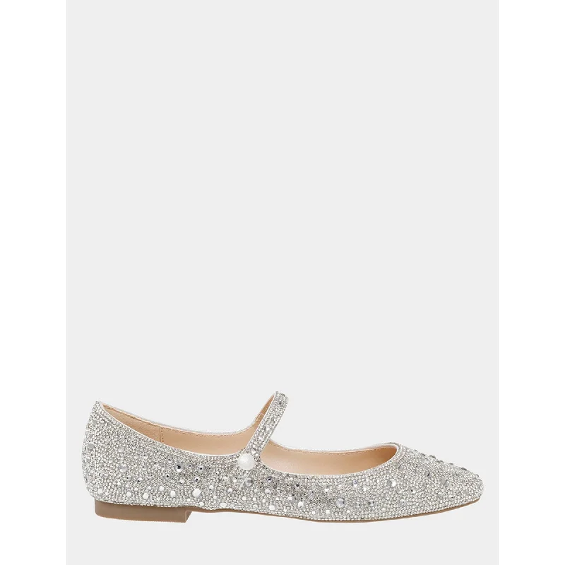 Flats with chic flair-Tess Silver