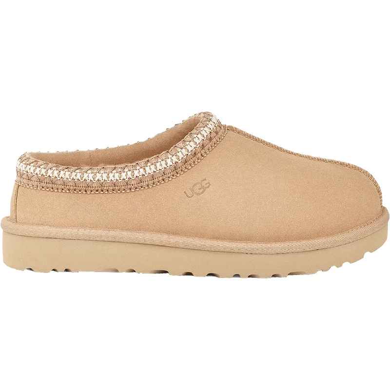 Slippers with cozy knit-Women's UGG Tasman Driftwood Suede