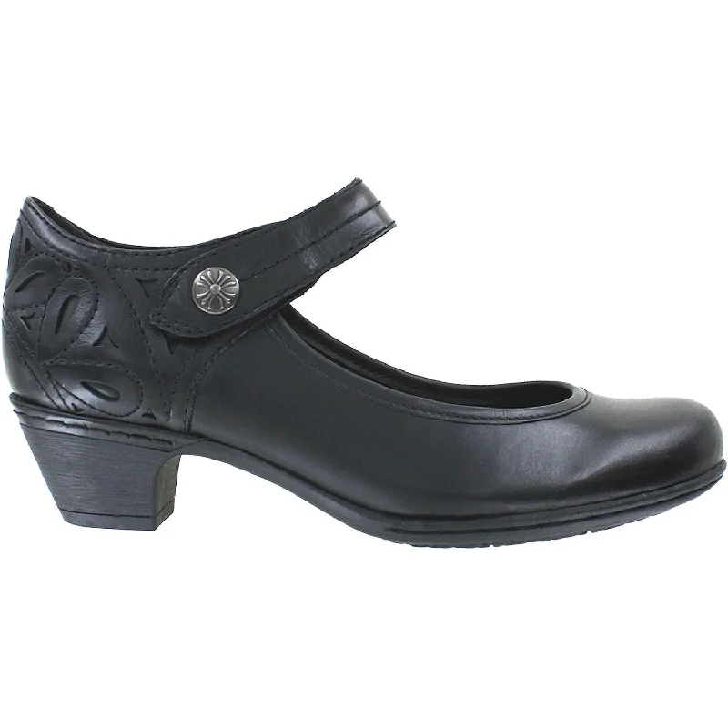 Fashion dress shoes with best-selling-Women's Rockport Cobb Hill Abbott Ankle Strap Black Leather