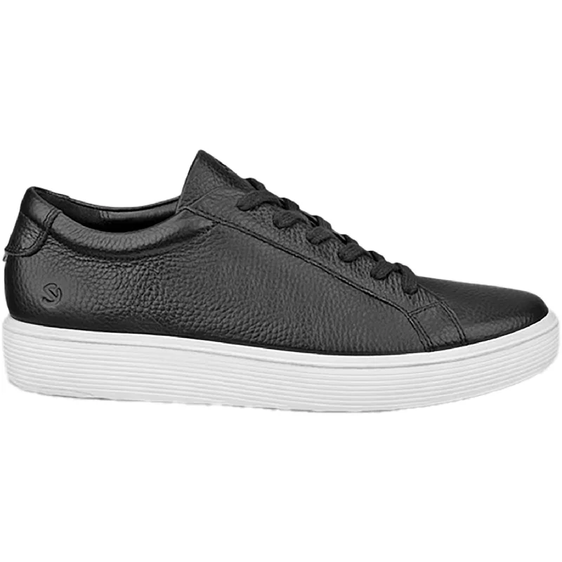 Casual Shoes Sleek Style-Women's Ecco Soft 60 Sneaker Black Leather