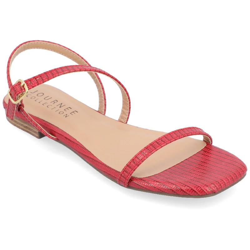 Sandals for beach parties-Journee Collection Women's Crishell Sandals