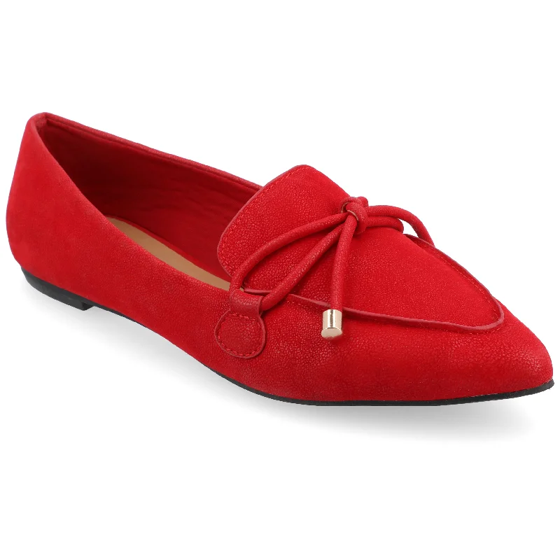 Luxury flats near lakes-Journee Collection Women's Muriel Narrow Width Flat