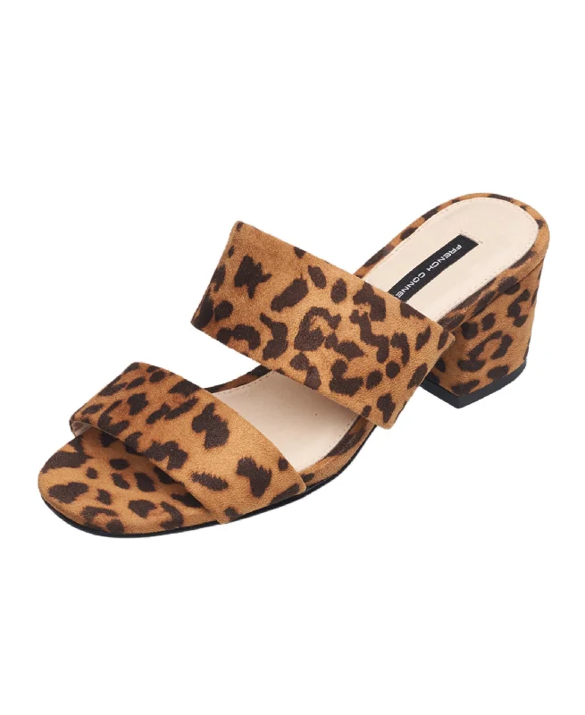 Sandals for sightseeing in the sun-French Connection Women's Vegan Print Sandal