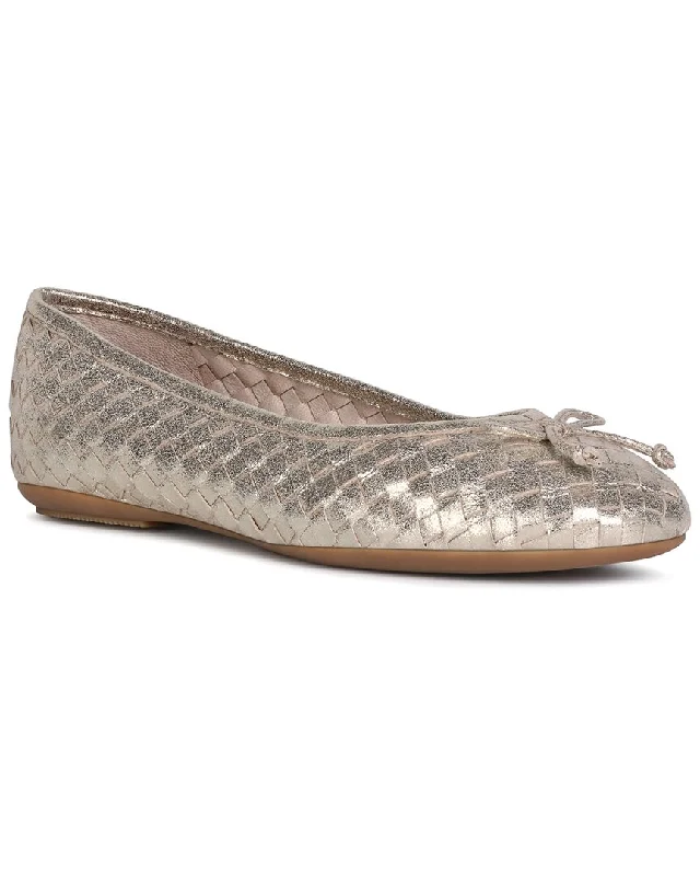 Flats with urban views-Geox Palmaria Leather Ballerina Flat