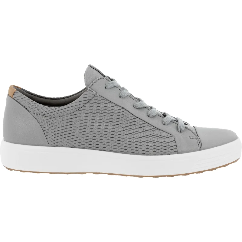 Casual Shoes for Casual Casual College-Men's Ecco Soft 7 City Sneaker Wild Dove/Lion Leather