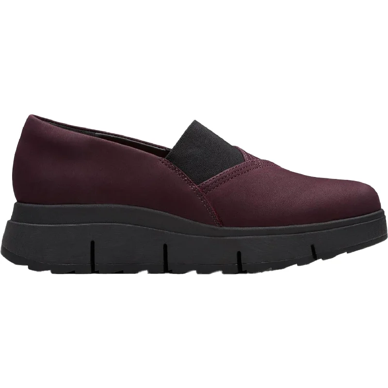 Casual Shoes for Casual Casual Cold-Women's Clarks Loriini West Plum Nubuck