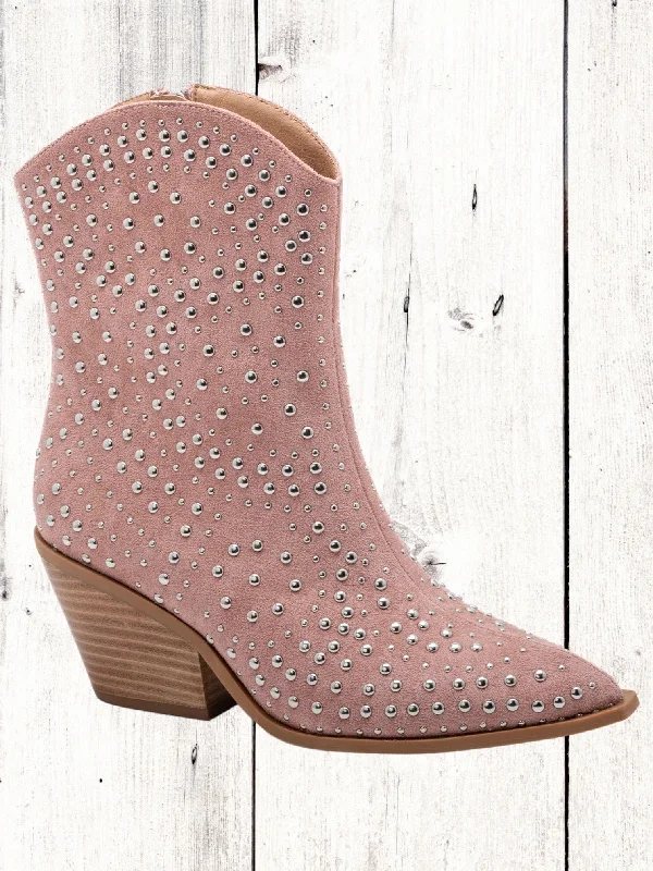 boots with stylish zipper details-Hey Girl Lowlights Boot