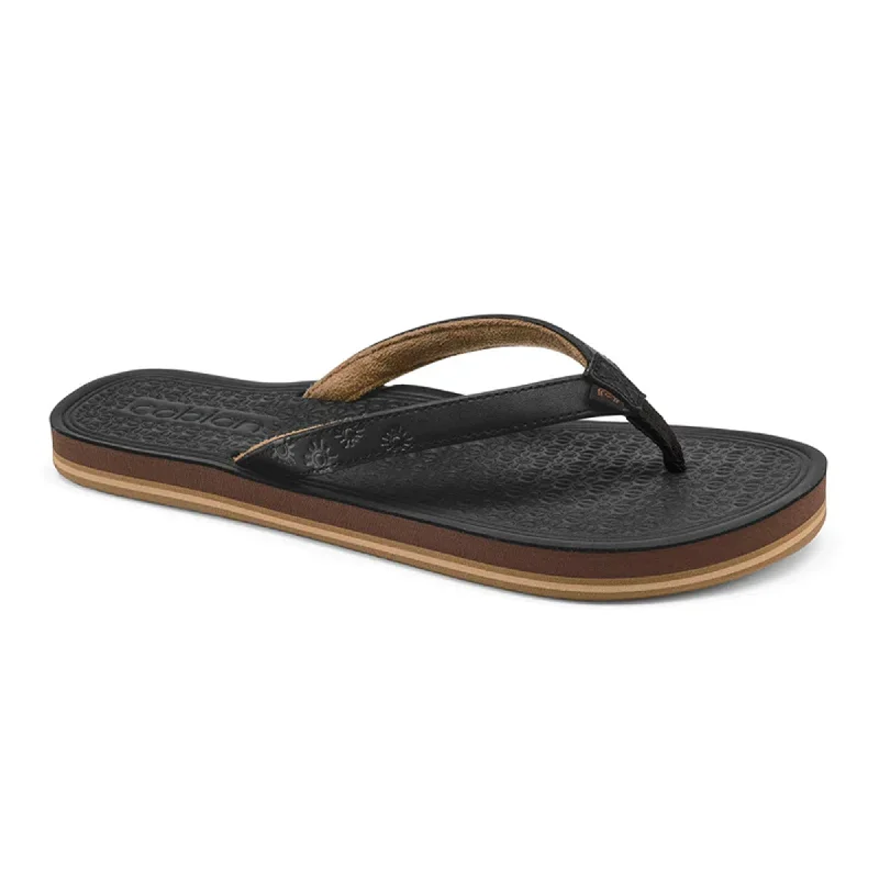 Comfortable sandals for shopping-Cobian Kona Women's Sandals - Black