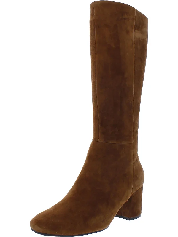 boots for trendy winter work style- Tony Womens sid Leather Knee-High Boots