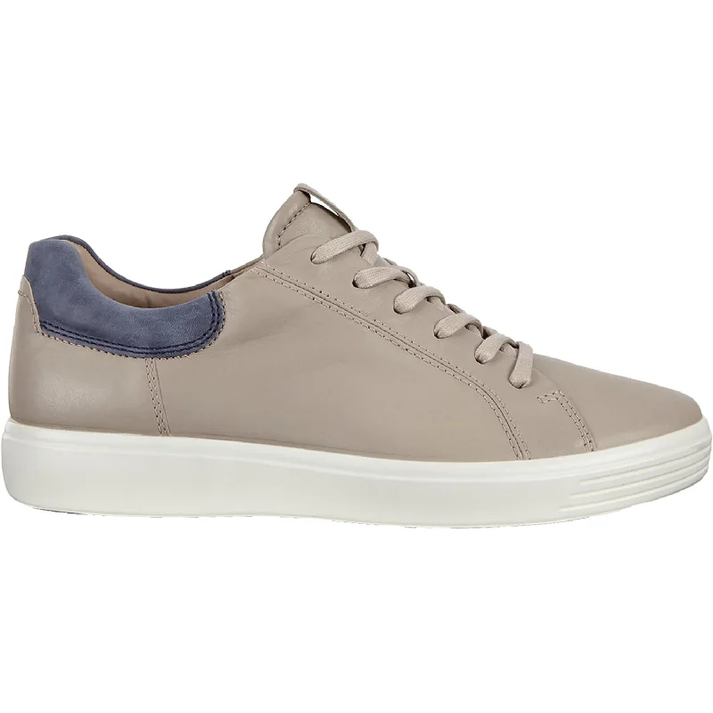 Casual Shoes with Vibe-Men's Ecco Soft 7 Moon Rock Leather