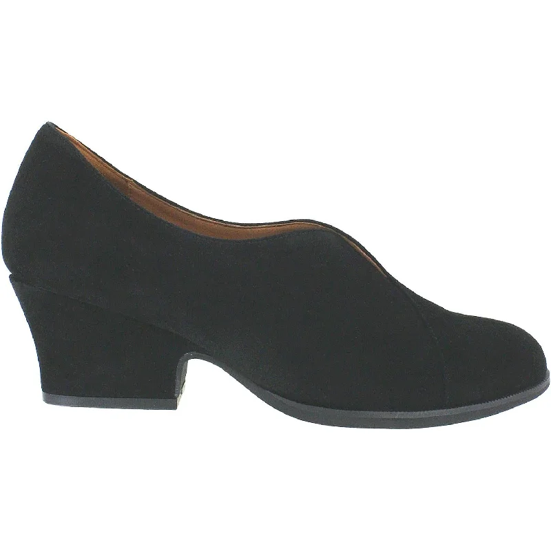 Fashion dress shoes clearance-Women's L'Amour Des Pieds Jesicca Black Suede