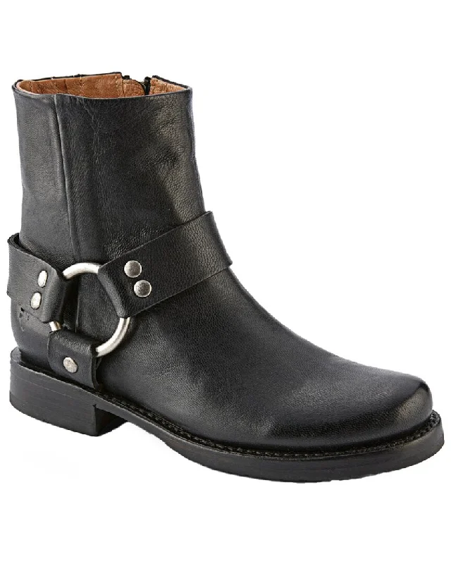 boots for wet and rainy conditions-Frye Veronica Harness Leather Boot