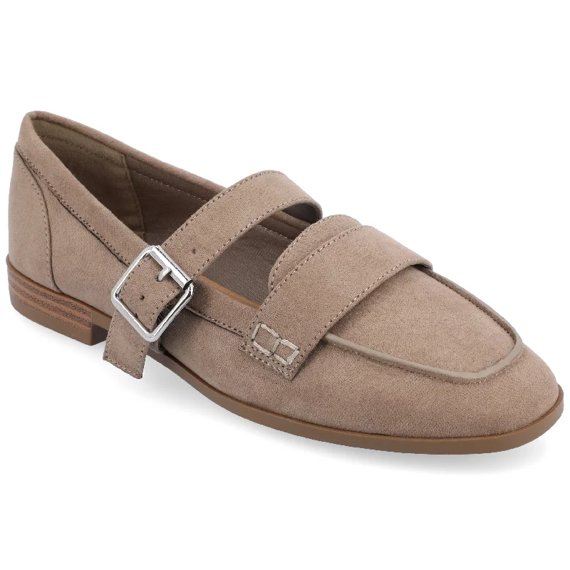 Luxury flats with patios-Journee Collection Women's Tru Comfort Foam Caspian Flats