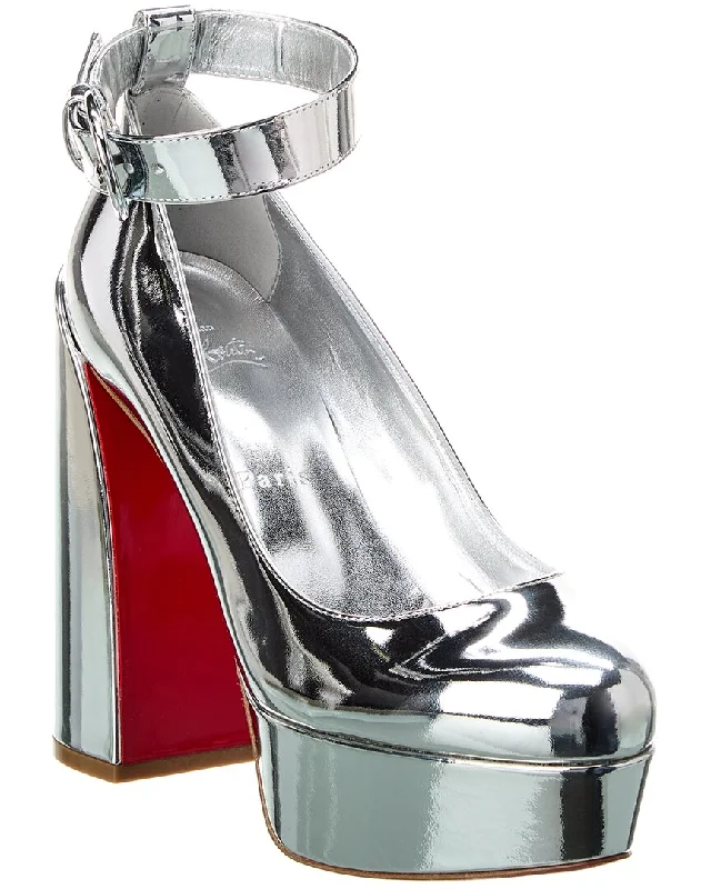 Christian Louboutin Movida Sabina 130 Patent Platform Pump