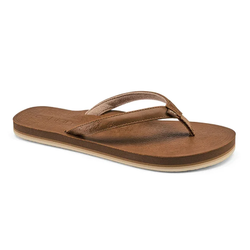 Comfortable sandals for older women-Cobian Kona Women's Sandals - Tan