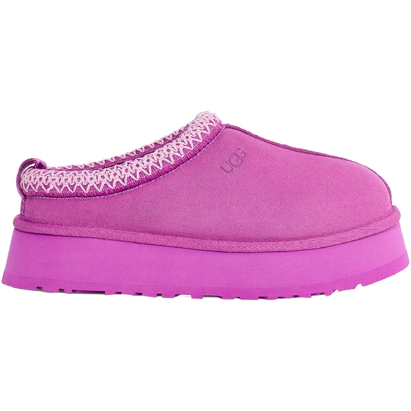 Slippers with cozy toes-Women's UGG Tazz Purple Ruby Suede