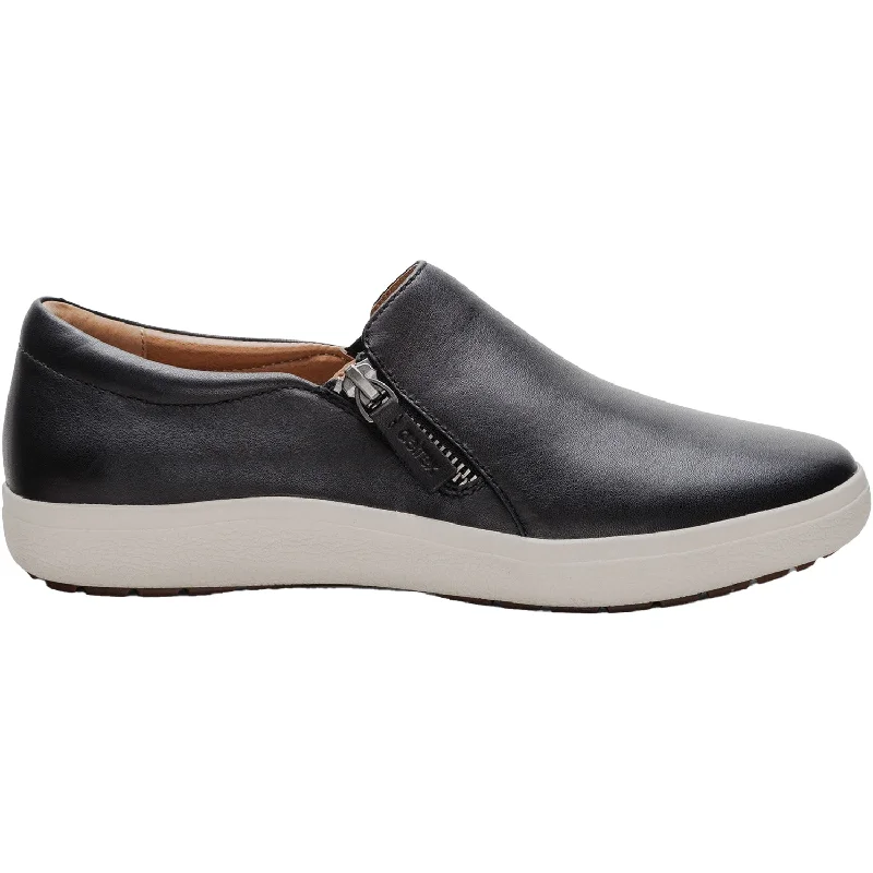 Casual Shoes Easy Comfort-Women's Aetrex Jenna Black Leather