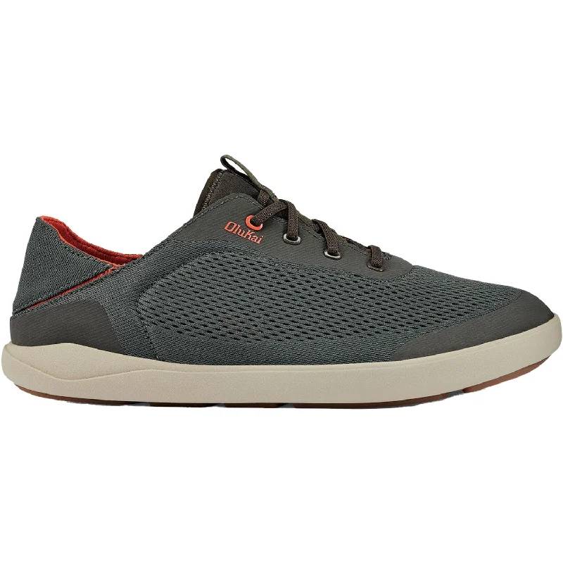 Casual Shoes with Energy-Men's OluKai Moku Pae Island Salt/Koi Mesh