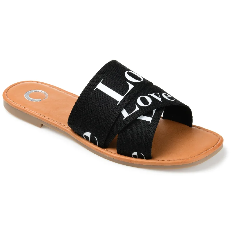 Sandals for relaxed summer vibes-Journee Collection Women's Tru Comfort Foam Ivante Slide