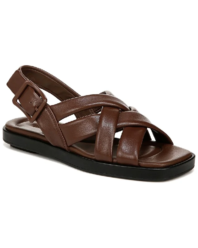 Sandals for elegant beachside walks-Vince Rexx-B Leather Fisherman Sandal