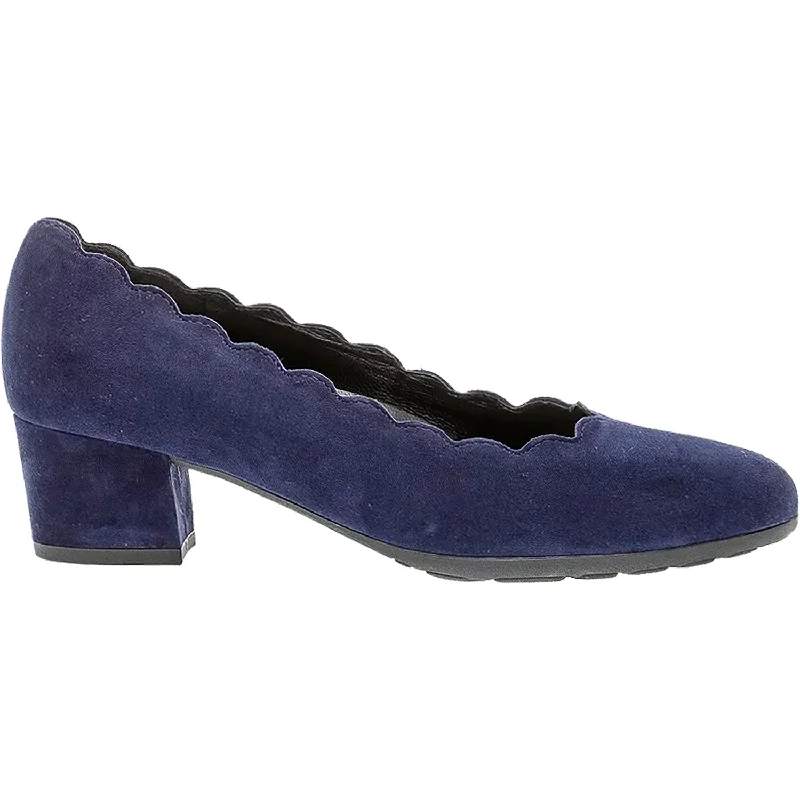 Affordable fashion dress shoes-Women's Gabor 52.211.36 Navy Suede