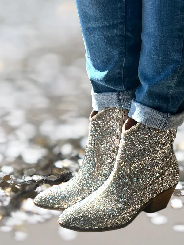 boots for hiking on rough terrain-Hey Girl Shine Bright Boot