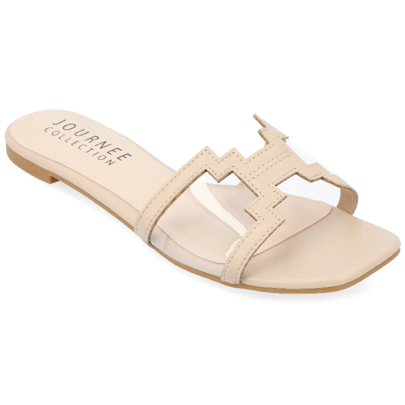 Sandals for busy travel days-Journee Collection Women's Tru Comfort Foam Jamarie Sandals