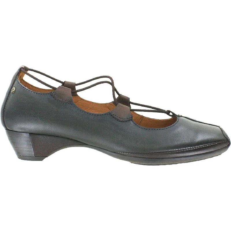 Fashion dress shoes modern-Women's Pikolinos Gandia 849-2531 Lead Leather