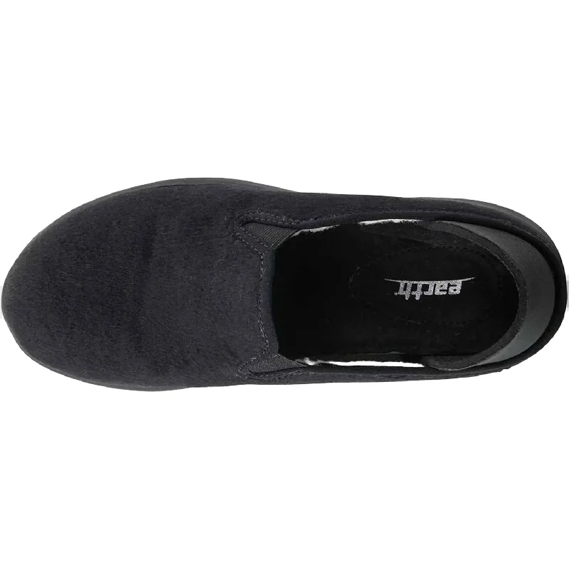 Slippers for knit vibes-Women's Earth Guru Black Wool