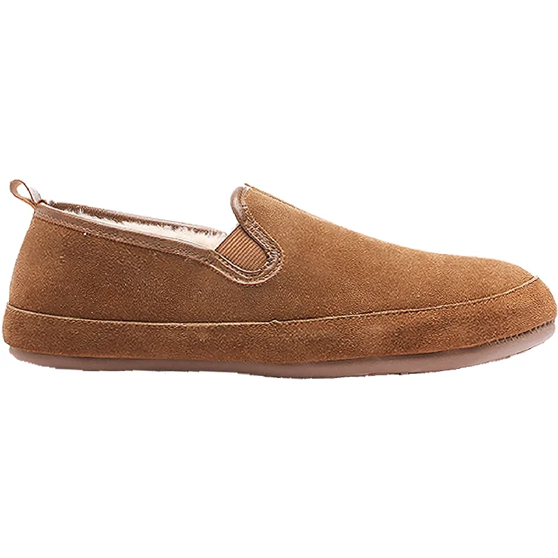 Slippers with snowflakes-Men's Tempur-Pedic Ezra Chestnut Suede