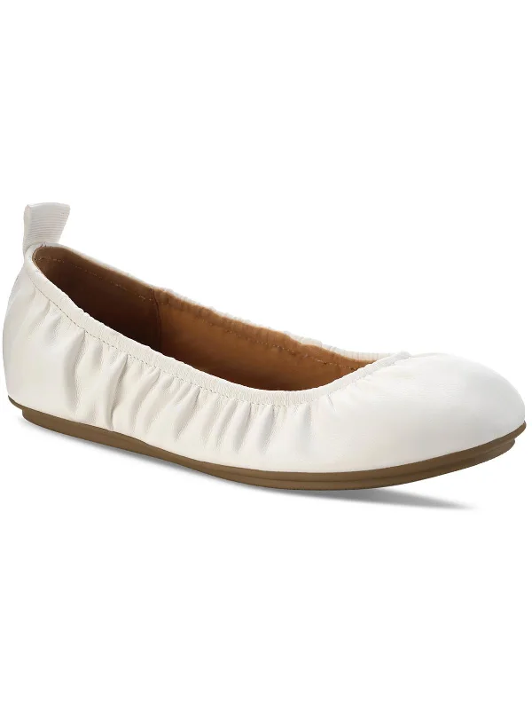 Cheap flats with views-Sibyyl Womens Round Toe Slip On Ballet Flats