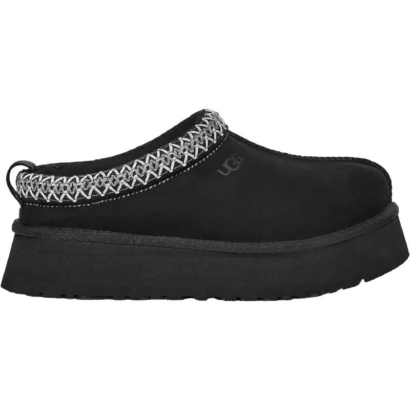 Slippers with cozy feel-Women's UGG Tazz Black Suede