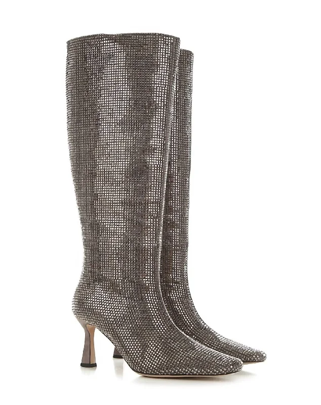 boots for daily comfort and style-Tall Boots In Grey