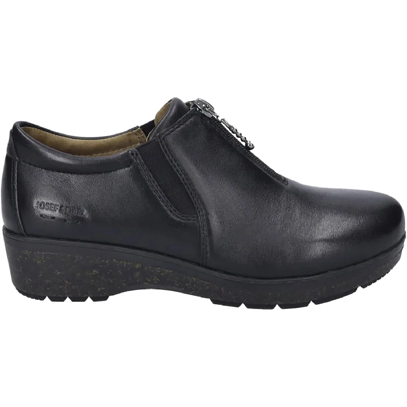 Casual Shoes for Casual Edge-Women's Josef Seibel Darla 09 Black Leather