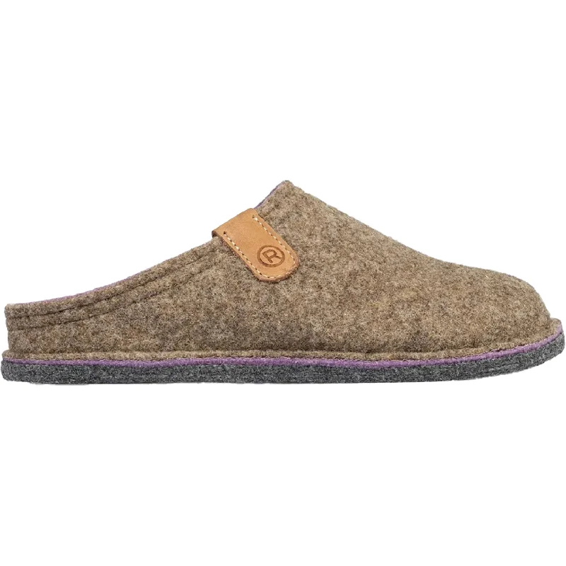 Slippers for soft weave-Women's ROHDE Lucca-D Leinen Synthetic