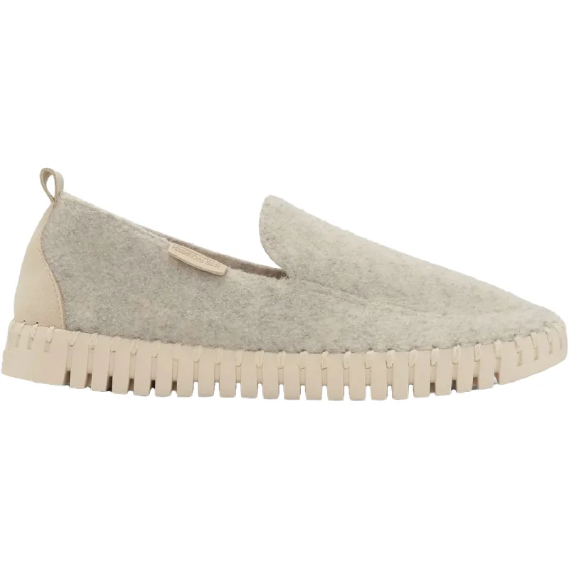 Slippers with warm toes-Women's Ilse Jacobsen Tulip 3092F Slipper Pumice Stone Synthetic