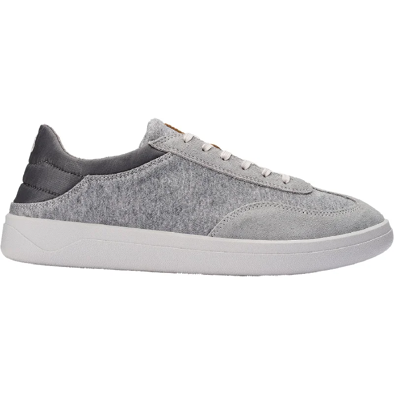 Casual Shoes for Casual Hangout-Men's OluKai Puliki Poi Charcoal Fabric/Suede