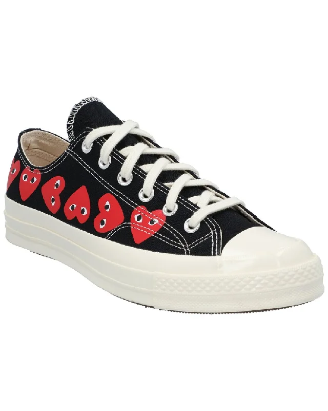 Athletic shoes for professional-level athletic activities-Converse x Comme des Garcons PLAY Low Top Low Top Sneaker