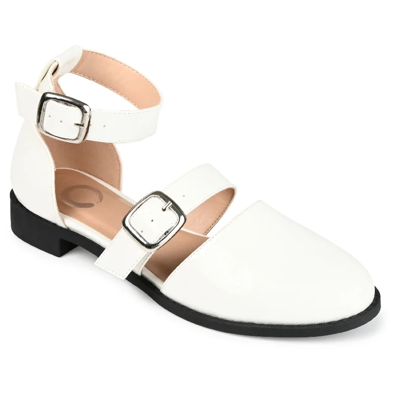 Flats near local hubs-Journee Collection Women's Constance Wide Width Flat