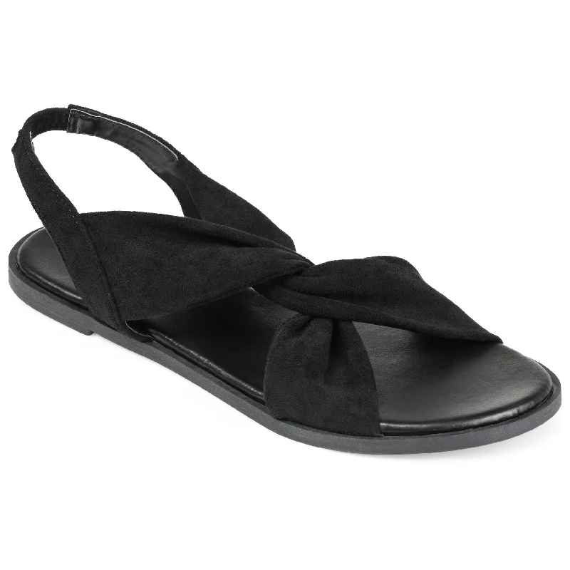 Sandals for the fashion-focused-Journee Collection Women's Tru Comfort Foam Deleece Sandal