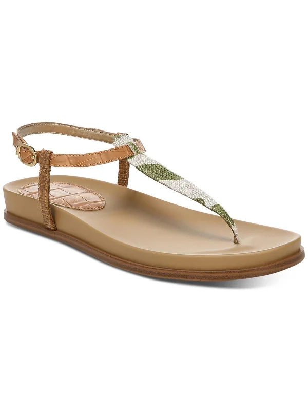 Stylish Sandals-Naomi Womens Buckle Thong Slingback Sandals