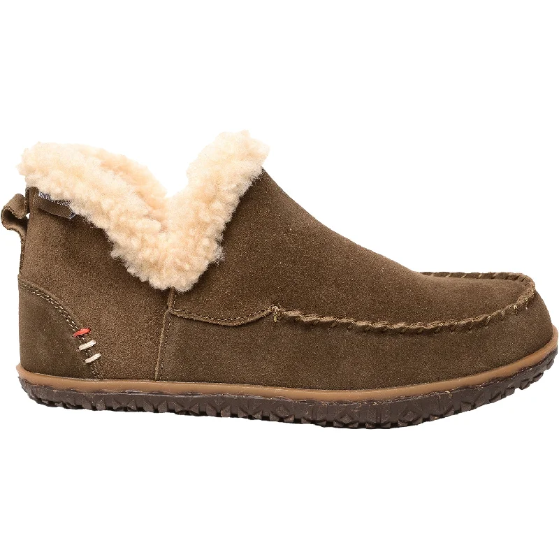 Slippers with breakfast vibes-Women's Minnetonka Taren Autumn Breeze Suede