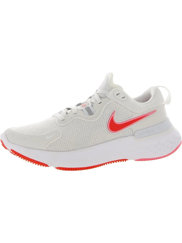 Athletic shoes for strong grip on outdoor surfaces-Nike React Miller Womens Performance Fitness Running Shoes