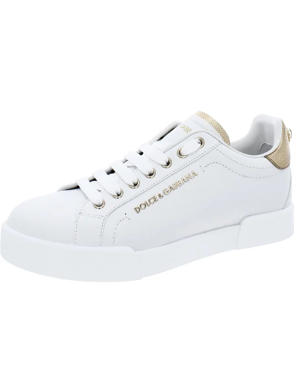 High-performance athletic shoes-Womens Leather Low Top Casual and Fashion Sneakers