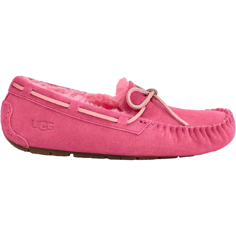 Slippers with soft craft-Women's UGG Dakota Pink Rose Suede