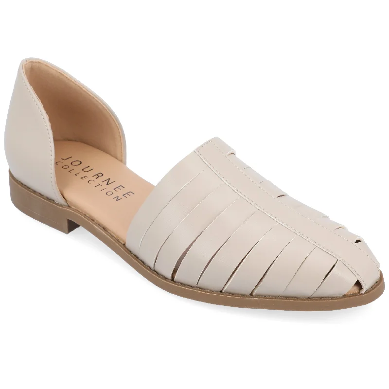 Flats near local cafes-Journee Collection Women's Anyah Flats