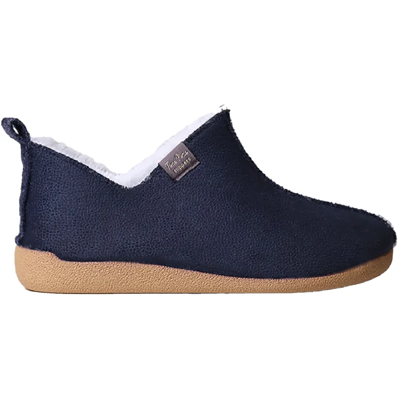 Slippers with knit ease-Women's Toni Pons Moscu-BD Navy Fabric